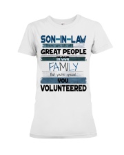 T-SHIRT - SON-IN-LAW - VINTAGE - YOU VOLUNTEERED Premium Fit Ladies Tee tile