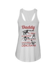 T-SHIRT - GREY - FAVORITE DINOSAUR Ladies Flowy Tank tile