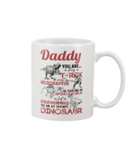 T-SHIRT - GREY - FAVORITE DINOSAUR Mug tile