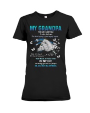 My grandpa- The day i lost you Premium Fit Ladies Tee tile