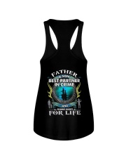 Father and Son - Fishing Partners - T-Shirt Ladies Flowy Tank tile