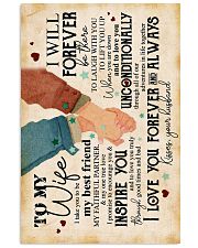 Wife - I Take You To Be My Best Friend - Poster 16x24 Poster front
