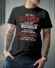To My Wife - Yes I'm A Spoiled Wife - T-shirt Classic T-Shirt lifestyle-mens-crewneck-front-6