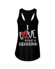 Grandma - I Love Being A Grandma - T-Shirt Ladies Flowy Tank tile