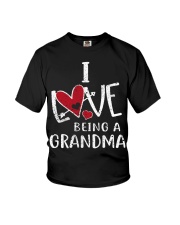 Grandma - I Love Being A Grandma - T-Shirt Youth T-Shirt tile