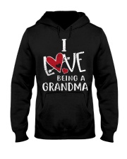 Grandma - I Love Being A Grandma - T-Shirt Hooded Sweatshirt tile