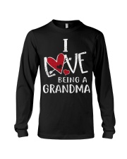 Grandma - I Love Being A Grandma - T-Shirt Long Sleeve Tee tile