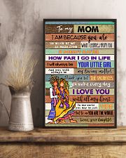 TO MY MOM - HIPPIE - MY LOVING MOTHER 16x24 Poster lifestyle-poster-3