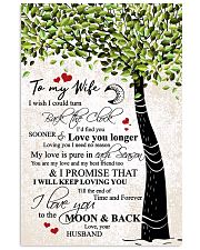 TO MY WIFE 16x24 Poster front
