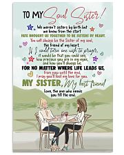 TO MY SOUL SISTER - GIRLS - MY BEST FRIEND 16x24 Poster front