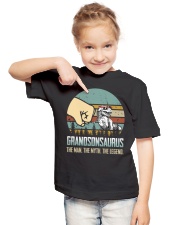 GRANDSON - THE MAN - THE LEGEND Youth T-Shirt lifestyle-youth-tshirt-front-2