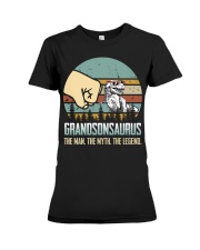 GRANDSON - THE MAN - THE LEGEND Premium Fit Ladies Tee thumbnail