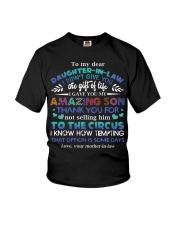 TO MY DAUGHTER-IN-LAW - FUNNY T-SHIRT - CIRCUS Youth T-Shirt thumbnail