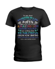 TO MY DAUGHTER-IN-LAW - FUNNY T-SHIRT - CIRCUS Ladies T-Shirt thumbnail