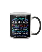TO MY DAUGHTER-IN-LAW - FUNNY T-SHIRT - CIRCUS Color Changing Mug thumbnail