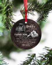 Christmas - I Can Hear You Say You love Me Circle ornament - single (porcelain) aos-circle-ornament-single-porcelain-lifestyles-07