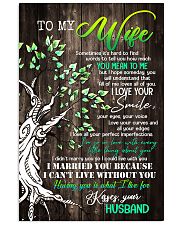 To Wife - Tree - Sometimes It's Hard To Find 16x24 Poster front
