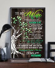 To Wife - Tree - Sometimes It's Hard To Find 16x24 Poster lifestyle-poster-2