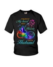 MY ANGEL HUSBAND - A BIG PIECE OF MY HEART Youth T-Shirt thumbnail