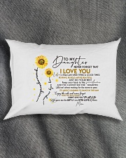MOM TO DAUGHTER Rectangular Pillowcase aos-pillow-rectangle-front-lifestyle-1
