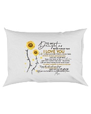 MOM TO DAUGHTER Rectangular Pillowcase back