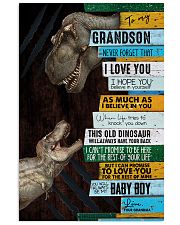 Grandma To Grandson - This Old Dinosaur Vertical Poster tile