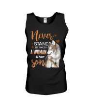 NEVER STAND - WOLF - WOMAN AND HER SON Unisex Tank thumbnail