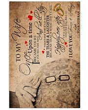 TO MY WIFE 16x24 Poster front