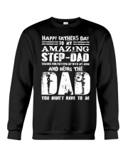 Step dad Crewneck Sweatshirt tile