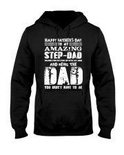 Step dad Hooded Sweatshirt tile