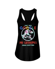 To Grandchild - I Don't Need Google - T-Shirt Ladies Flowy Tank tile