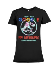 To Grandchild - I Don't Need Google - T-Shirt Premium Fit Ladies Tee tile