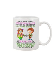 DAD TO DAUGHTER IN LAW Mug front