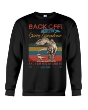 GRANDMA TO GRANDSON - BACK OFF - USE HER Crewneck Sweatshirt thumbnail