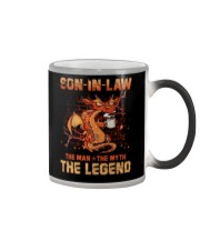 Son-in-law - Dragon - The Man The Myth The Legend Color Changing Mug tile