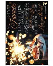 TO MY FIANCE'E 16x24 Poster front
