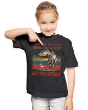TO GRANDSON - T REX - TAKE AFTER Youth T-Shirt lifestyle-youth-tshirt-front-2