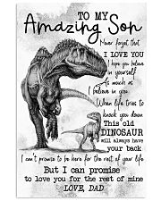 POSTER - TO MY SON - DINO - I HOPE 16x24 Poster front