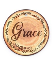 Christmas - Hope Love Blessed - Quote Set Circle ornament - single (porcelain) front