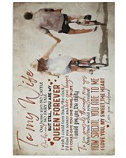 TO MY WIFE 16x24 Poster front