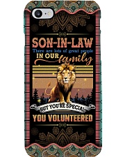 Son-in-law - Lion - You Volunteered - Poster Phone Case tile