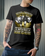 Trucker - Father And Daughter Not Always Eyes Classic T-Shirt lifestyle-mens-crewneck-front-6
