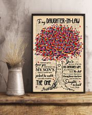 TO MY DAUGHTER-IN-LAW - TREE ART - THE ONE 16x24 Poster lifestyle-poster-3