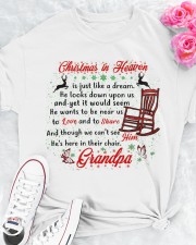 Angel Grandpa - Christmas in Heaven Classic T-Shirt apparel-classic-tshirt-lifestyle-front-192