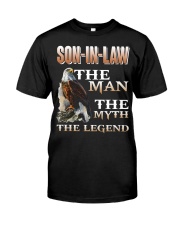Son-in-law The man The myth The legend Classic T-Shirt front