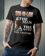 Son-in-law The man The myth The legend Classic T-Shirt lifestyle-mens-crewneck-front-6