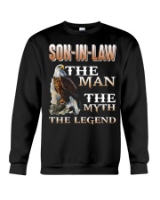 Son-in-law The man The myth The legend Crewneck Sweatshirt thumbnail