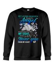 My loving grandpa My guardian angel Crewneck Sweatshirt tile
