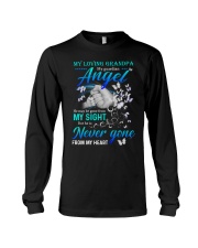 My loving grandpa My guardian angel Long Sleeve Tee tile