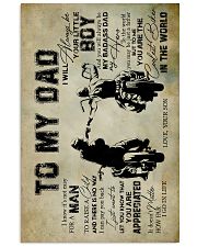 To My Dad - Motorbike 16x24 Poster front